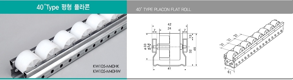 Thanh con lăn 40-FLAT - thanh-truyen-con-lan-pl-3111-gp-40-gp-4040a-b-c-40pl